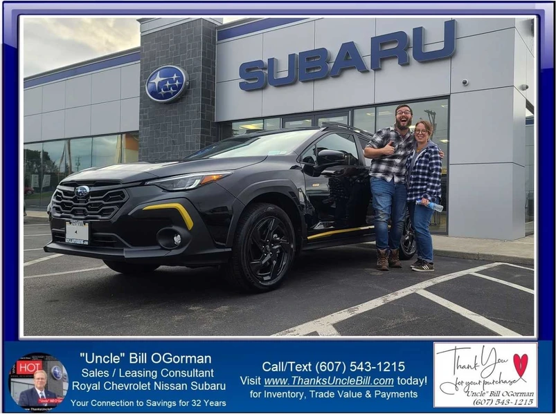 Can you tell that Joshua was Happy to Get His New Subaru from "Uncle" Bill and Royal Subaru?
