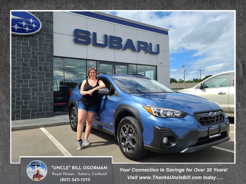 Another customer takes a short drive... and saves more with "Uncle" Bill and Royal Subaru!