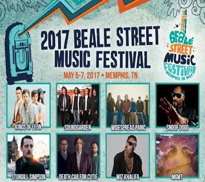 Beale St Music Fest is 3 weeks away!!!