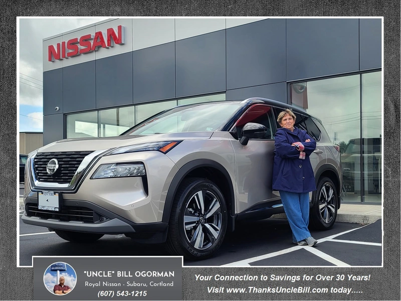 Congratulations to my friend Connie on the purchase of her All New 2021 Nissan Rogue!