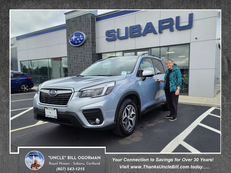 First New Car Since 2002!  Congratulations Catherine from Royal Subaru and "Uncle" Bill OGorman!