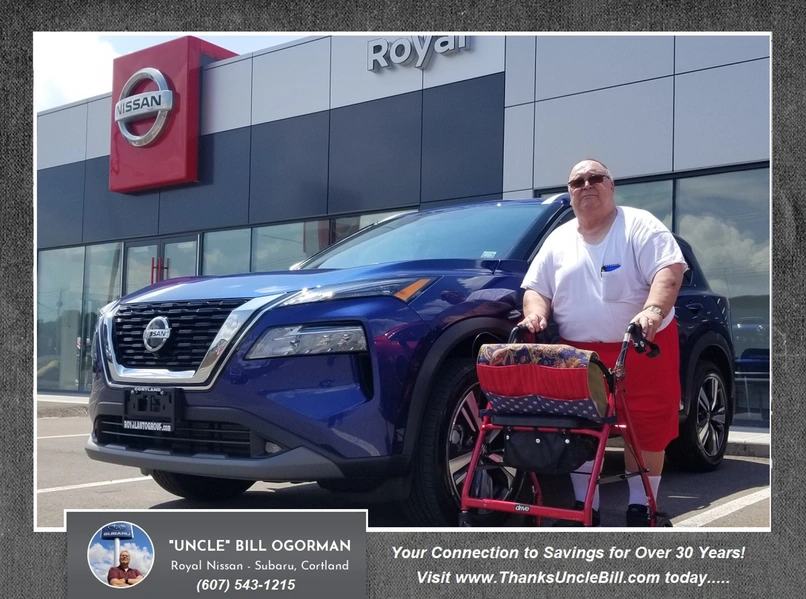 Charlie upgrades to the All New 2021 Nissan Rogue with Royal Subaru and "Uncle" Bill!