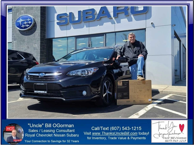 Meet Bobby Petrellla and his brand New Subaru Impreza from "Uncle" Bill and Royal Subaru!