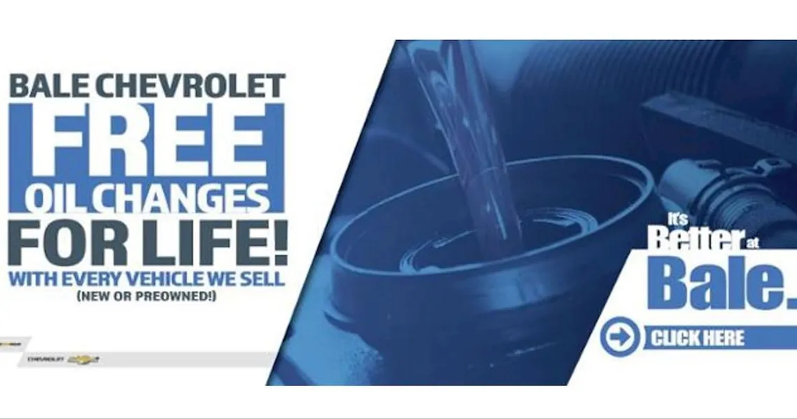 FREE Oil Change for Life