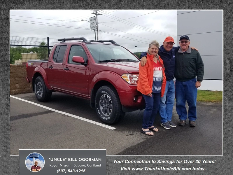 Looking for a TRUCK?  Come to Royal Nissan!  Jim and Barb did.. and they are thrilled!