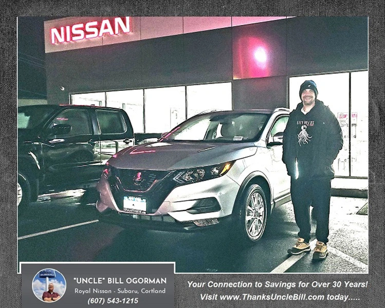 Congratulations to Nick Stauber!  Nick just drove home is NEW Rogue Sport SV!