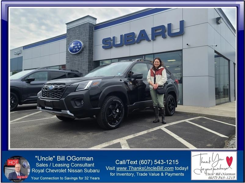 Meet Ayumi and her New 2024 Subaru Forester Wilderness - Thanks "Uncle" Bill and Royal Subaru!