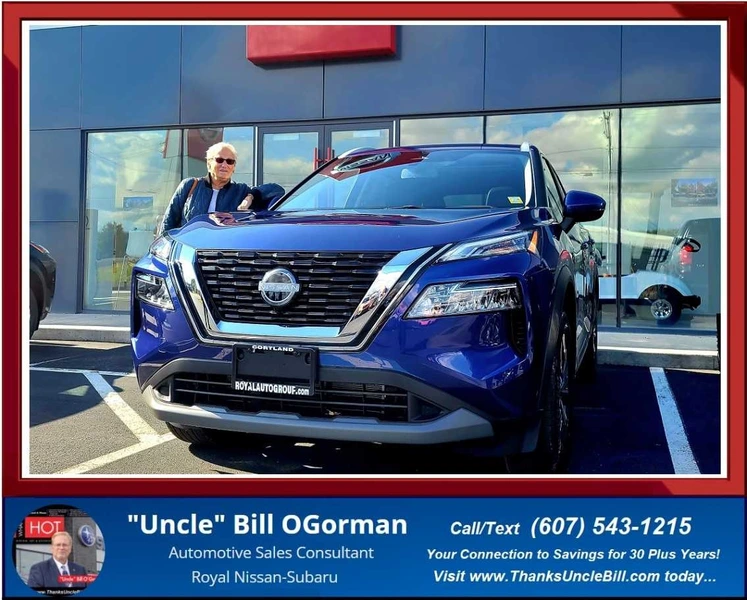 Carol was ready to do something... but what?  This is the What!  New Nissan Rogue from "Uncle" Bill!