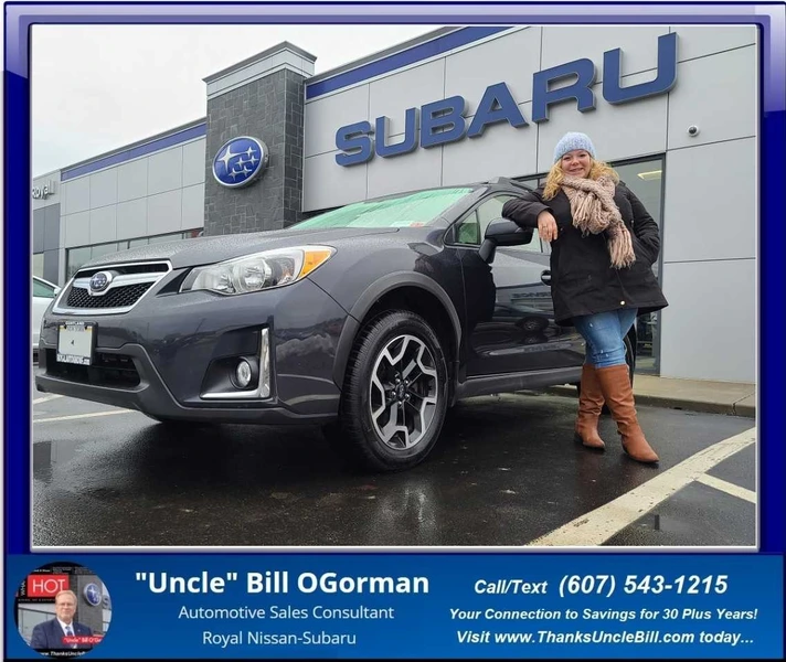 Thank you Kristin for once again trusting "Uncle" Bill OGorman and the Team at Royal Subaru!