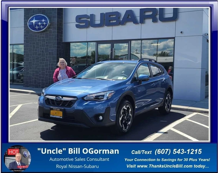 Congratulations to Judy Niederhofer!  "Uncle" Bill Special Ordered her NEW Subaru - She loves it!