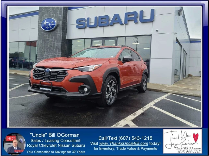 Wanda stopped to look at cars with her daughter...and she chose a New Subaru from "Uncle" Bill