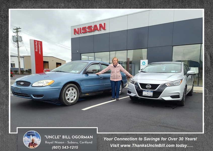 Join us as we welcome Mary Louise to the Royal Family... with her very first NEW CAR from Royal Nissan and "Uncle" Bill!