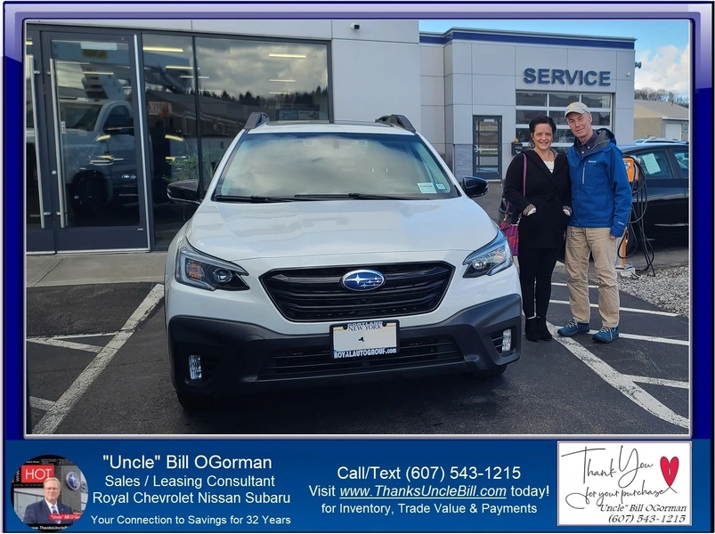 Congratulations to Chris and Julie who chose a Subaru Factory Certified ONE OWNER!