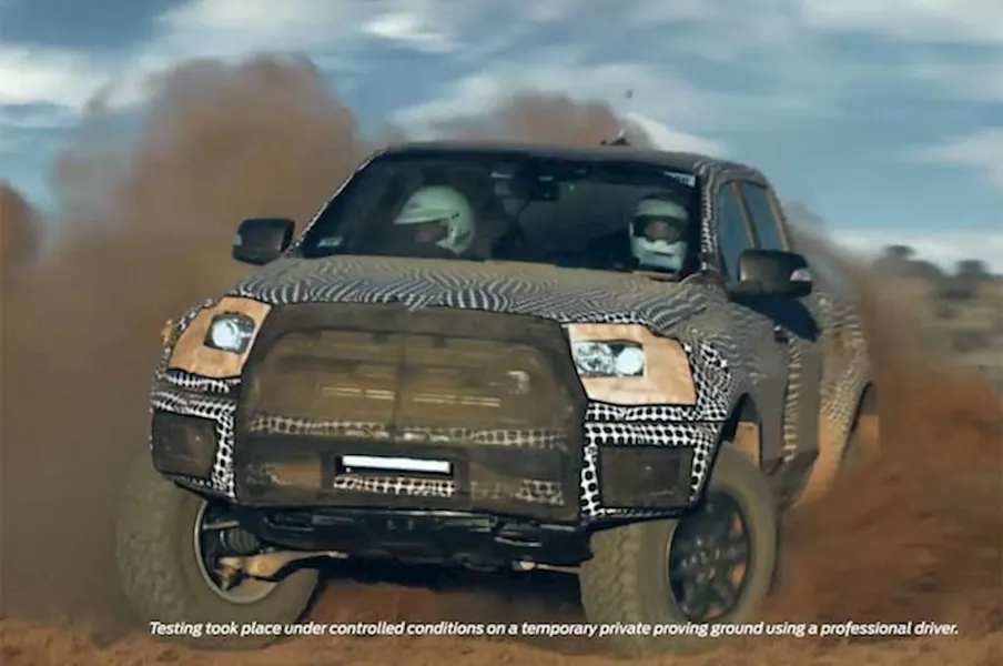 FORD RANGER RAPTOR TEASED AGAIN BEFORE FEBRUARY 7 DEBUT