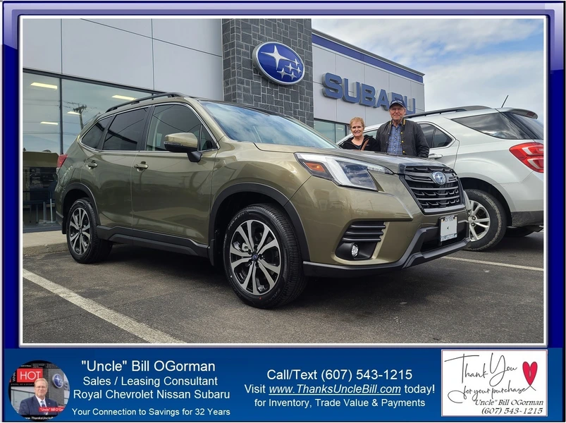 Can you custom order a New Subaru? YES! However, "Uncle" Bill might have the right one on the way!