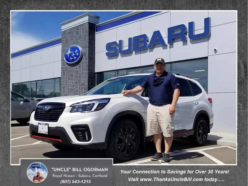 Another customer drives from T-Burg NY to Royal Subaru to SAVE!