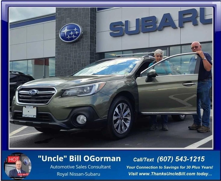 Bob and Sharon needed to suddenly replace their Subaru ... they came back to "Uncle" Bill and Royal!