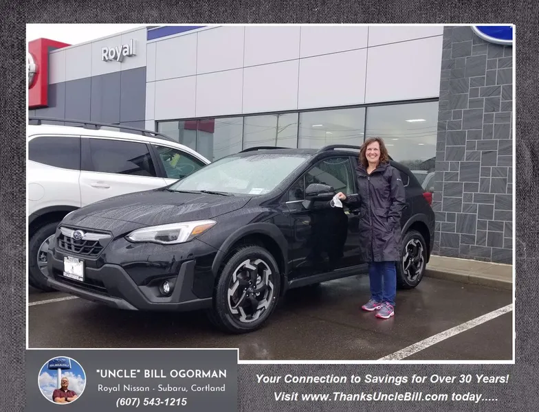 Sandra of Dryden Saved with Royal Subaru and "Uncle" Bill OGorman
