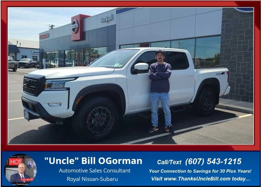Ross knew what he wanted, and we had it on the way.  Now it's his Nissan Pro 4x to enjoy!
