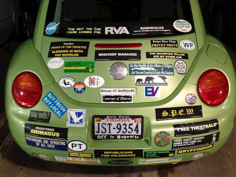 How to Remove Old Bumper Stickers from Your Car