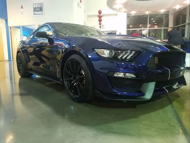 The FIRST Kona Blue GT350 in the region is at Homer Skelton Ford