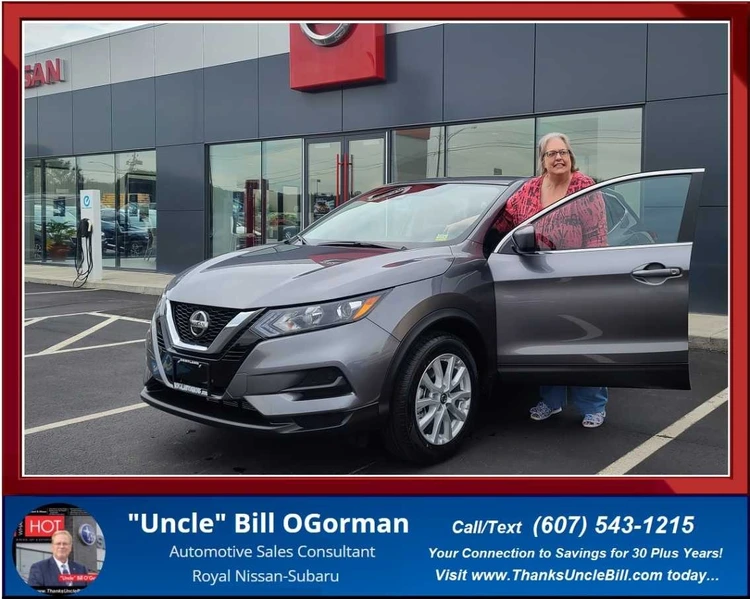 Congratulations to Brenda and her NEW 2022 Nissan Rogue Sport from Royal Nissan of Cortland