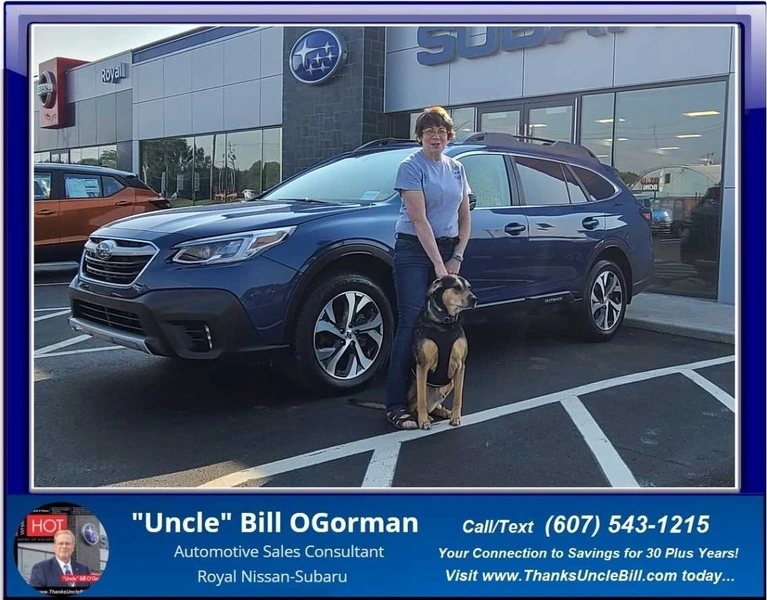 Beth and "Rocky" drove to Cortland to find the perfect vehicle upgrade - "Uncle" Bill found it~
