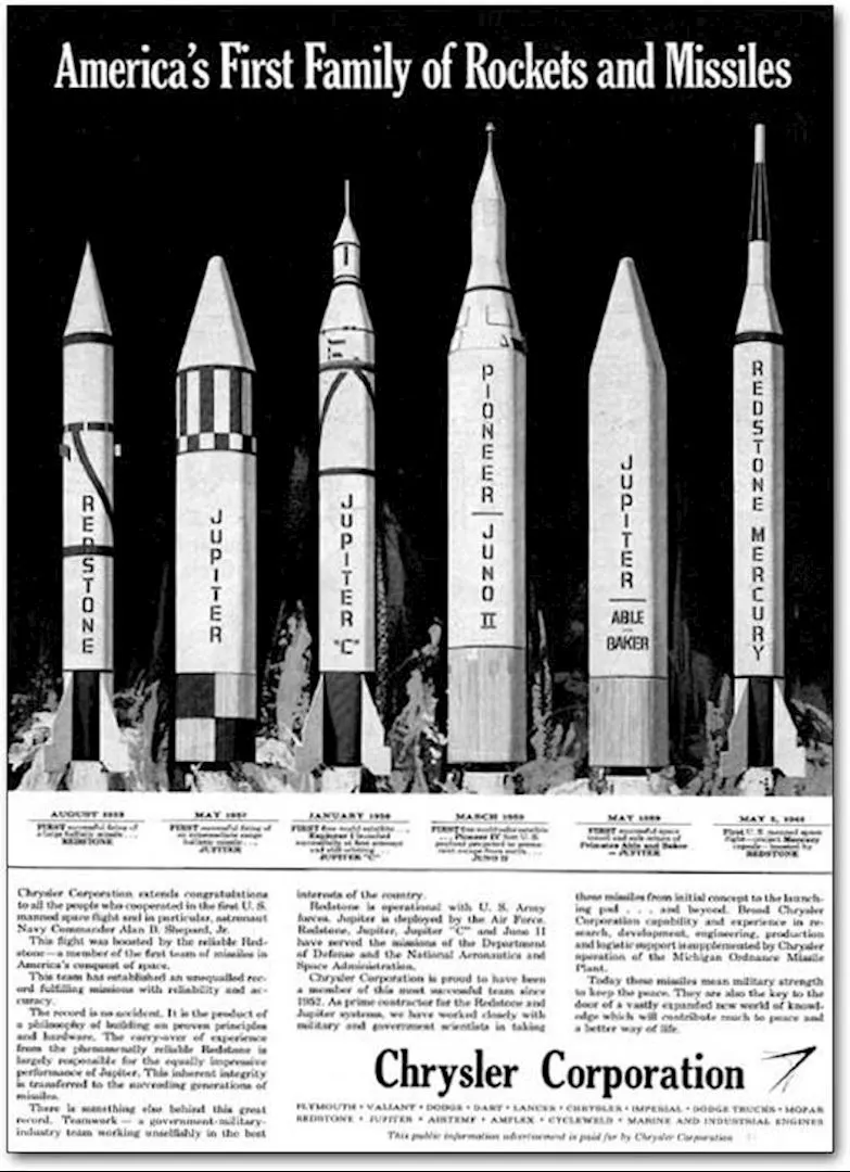 The Chrysler Missile and Space Division:  Say What!?!?!?!?