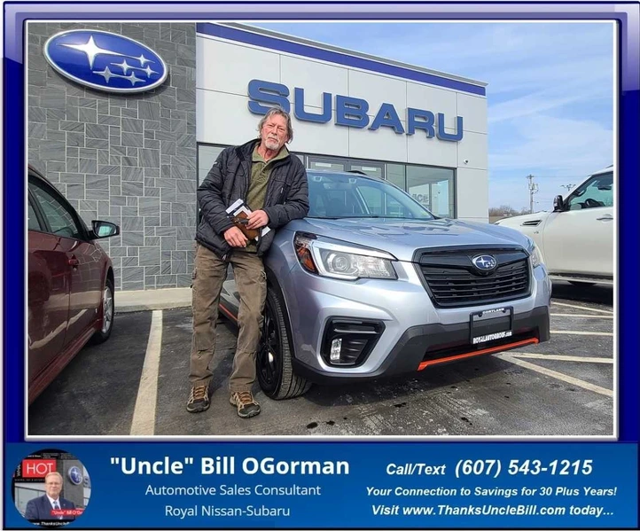 Congratulations to "Duffy" and his Relatively New, Factory Certified Subaru Forester!