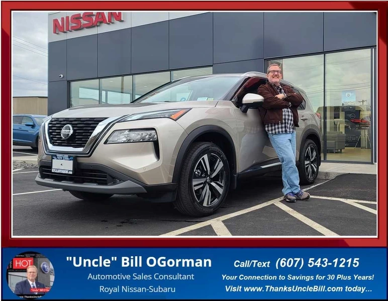 Another Classmate of "Uncle" Bill,  fell in love with the All New Nissan Rogue from Royal Nissan!