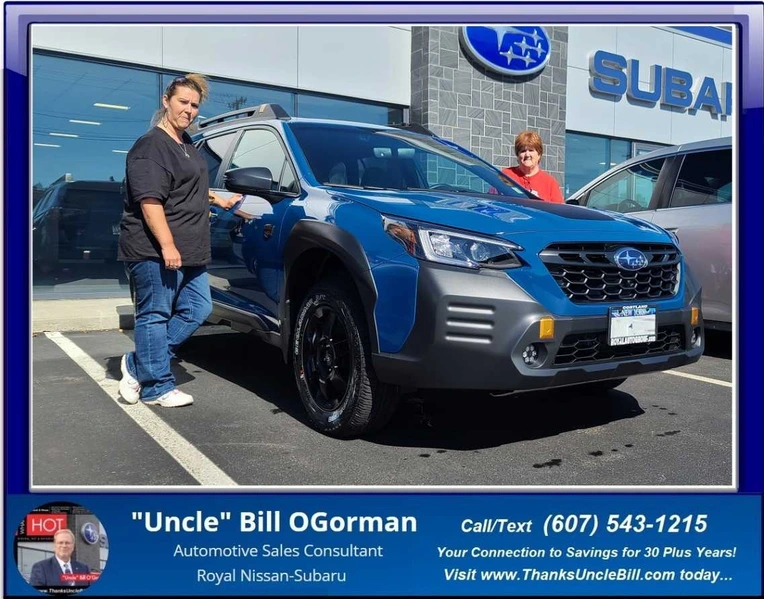 It's HERE!  Linda's NEW Subaru Outback Wilderness Edition from "Uncle" Bill and Royal Subaru!