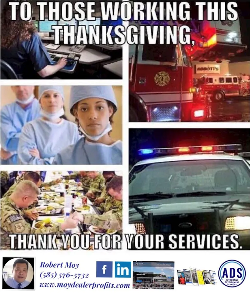 Thank You To The Men And Women