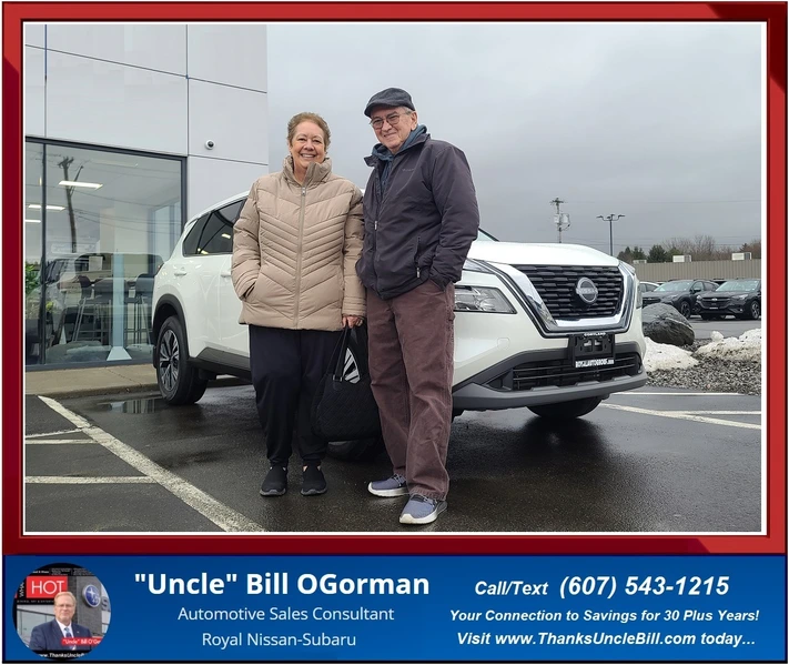 Congratulations Philly and Tom Brady!  Another New Rogue from Royal Nissan and "Uncle" Bill
