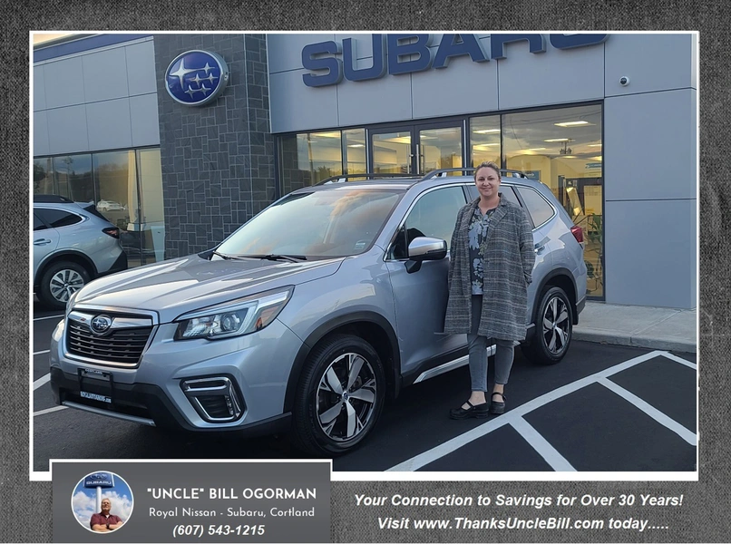 Congratulations to Natalia McCormick from Royal Subaru and "Uncle" Bill