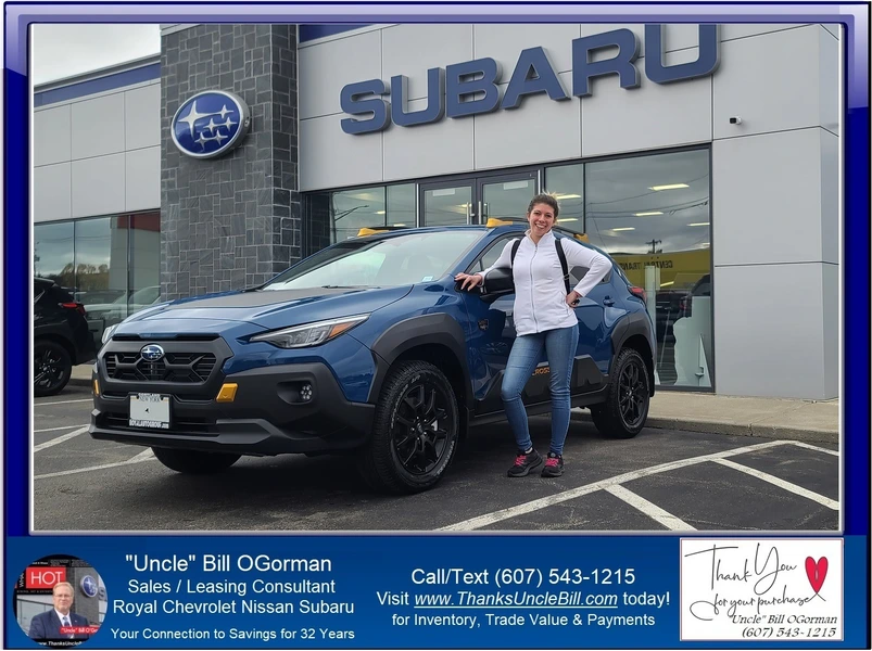 Meet Amy who walked in needing a new ride and this Crosstrek Wilderness was perfect!