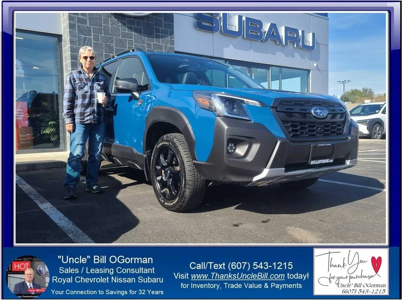 Check out Susan Rausch and her Subaru Forester Wilderness from "Uncle" Bill OGorman and Royal