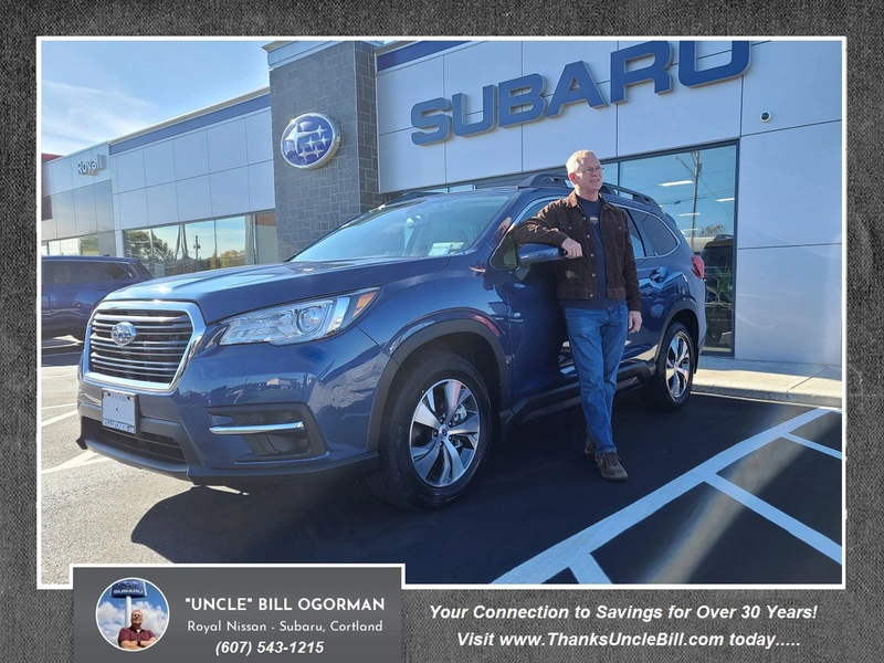 Thank you Michael for your trust and business here at Royal Subaru with "Uncle" Bill!
