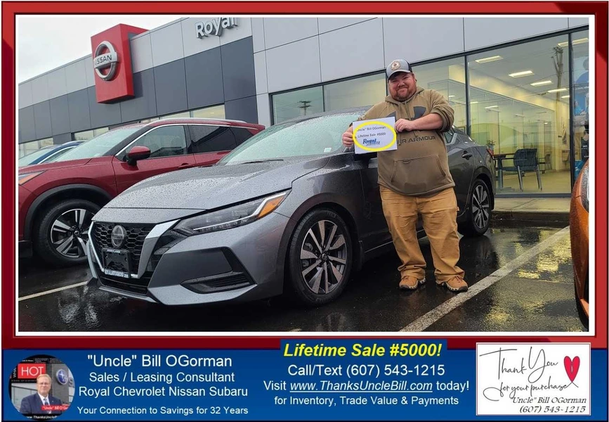 LIFETIME SALE #5000!  Congratulations to "Uncle" Bill OGorman - 32 Years and 5000 Vehicle Sales!