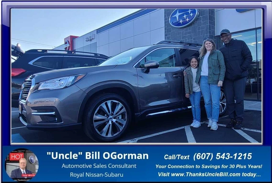 Why would you trade from a 2021 to a 2022 Subaru Ascent?   Check this out!  Royal and "Uncle" Bill