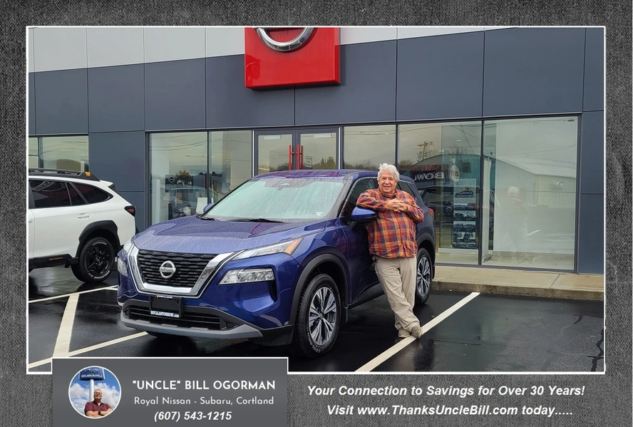 When YOU see Joe Natale, tell him Congratulation on his NEW Nissan Rogue from Royal Nissan and "Uncle" Bill