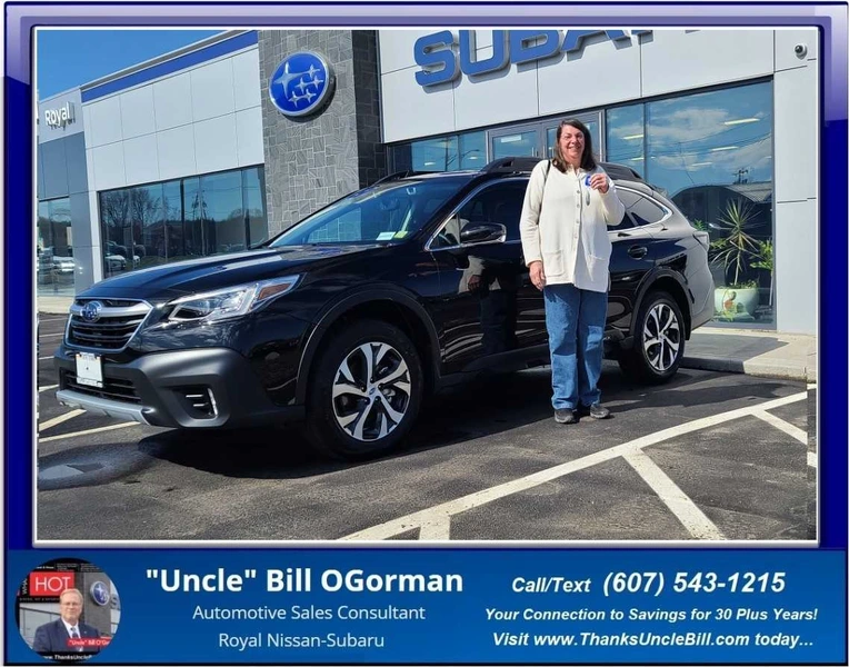 Congratulations to Wendy and her new 2022 Subaru Outback!   "Wow - this is a LOT OF CAR!"