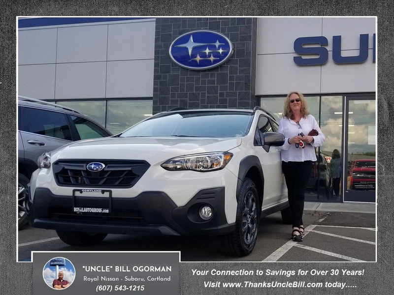 Congratulations to Melissa who chose Royal Subaru and "Uncle" Bill for her next vehicle purchase!