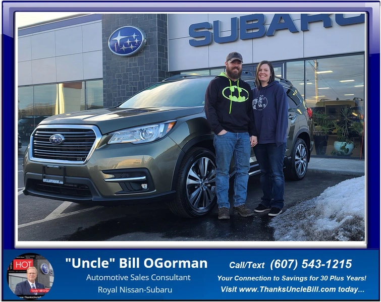 Thank you Joseph and Lauren Severson!  Enjoy your New Subaru Ascent!